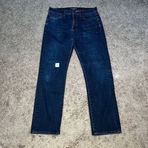 Lot of 6 Lucky Brand Mens 410 Athletic Slim Size 33x32 - Picture 8 of 13